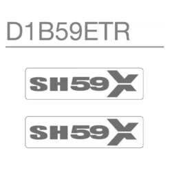 Set Adesivi Shad Sh59x 2016
