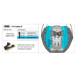 Shoei Type-s Guanciali 31