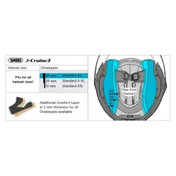 Shoei Type-s Guanciali 39
