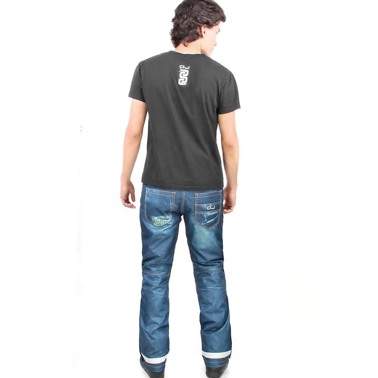 Sovrapantalone Imbottito E Sfoderabile Con Protezioni Oj Freestyle Blue