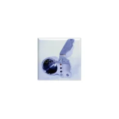 Supporto Conta Km Laterale Gray Indian's Cromato