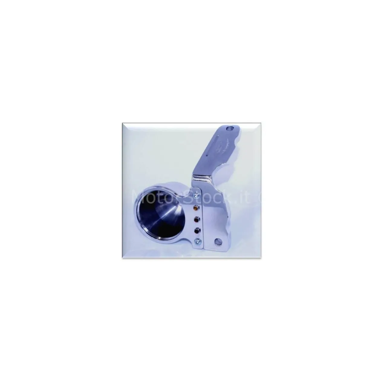 Supporto Conta Km Laterale Gray Indian's Cromato