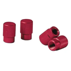 Tappi Coprivalvola Rosso Anodizzato