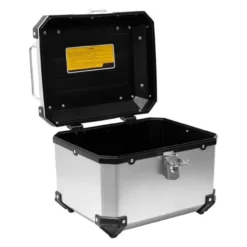 Top Case X-plor 30 Lt. Con Piastra Univ. Colore Alluminio