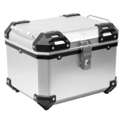 Top Case X-plor 38 Lt. Con Piastra Univ. Colore Alluminio