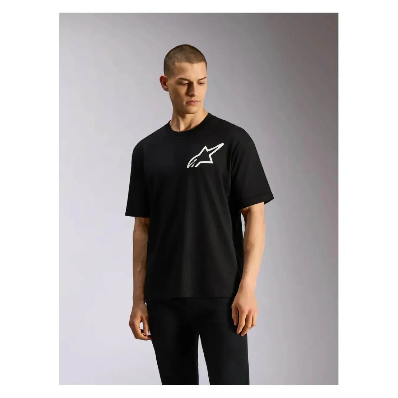 T-shirt Alpinestars One Oversized Black
