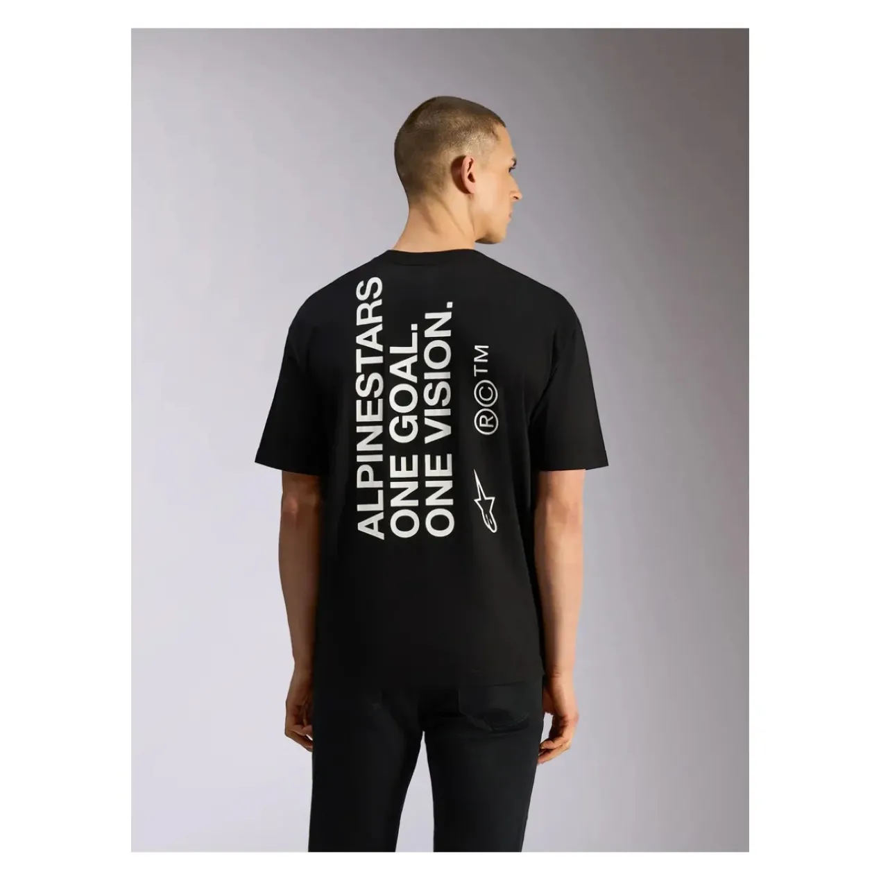 T-shirt Alpinestars One Oversized Black
