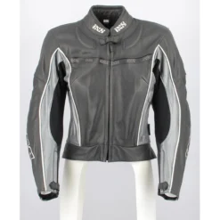 Tuta In Pelle Donna Ixs Valiant Divisibile Grigio Fant