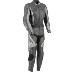 Tuta In Pelle Donna Ixs Valiant Divisibile Grigio Fant