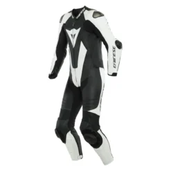 Tuta In Pelle Intera Traspirante Dainese Laguna Seca 5 Black/white