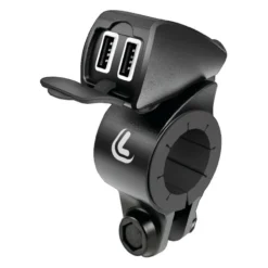 Usb-fix Trek, Doppio Caricatore Usb Resistente All’acqua, Lampa 38828