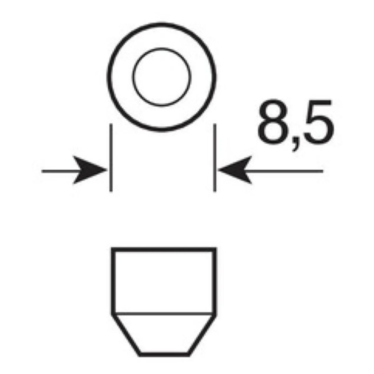 12v Lampada Siluro - 15x41 Mm - 18w