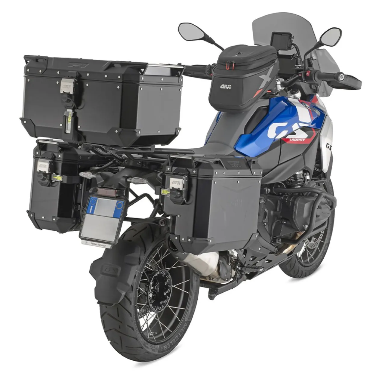 Valigia Laterale Givi Obkev37br Des 37lt. Obkevo 2024 All Nero