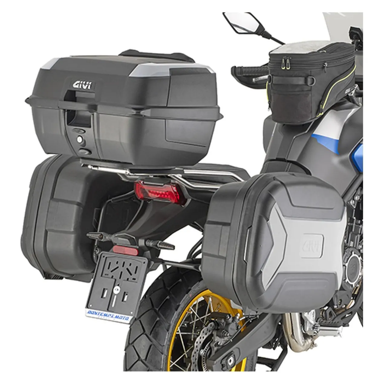 Valigia Lat. Givi Trekker Lite Trk35bn Monokey Nera 35lt