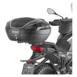 Valigia 56lt Kappa K5600nn Cover Grigia Catadiottri Neri