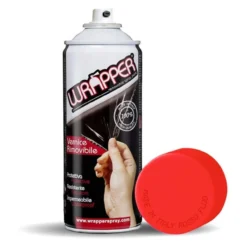 Vernice Wrapper Removibile Special Rosso Fluo