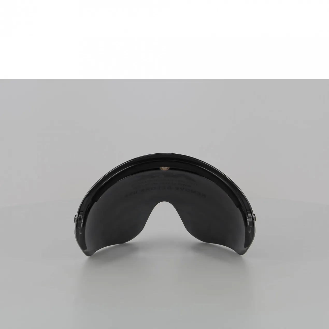 Visiera 3 Bottoni Universale Flip-up Occhiale Silver Specchio