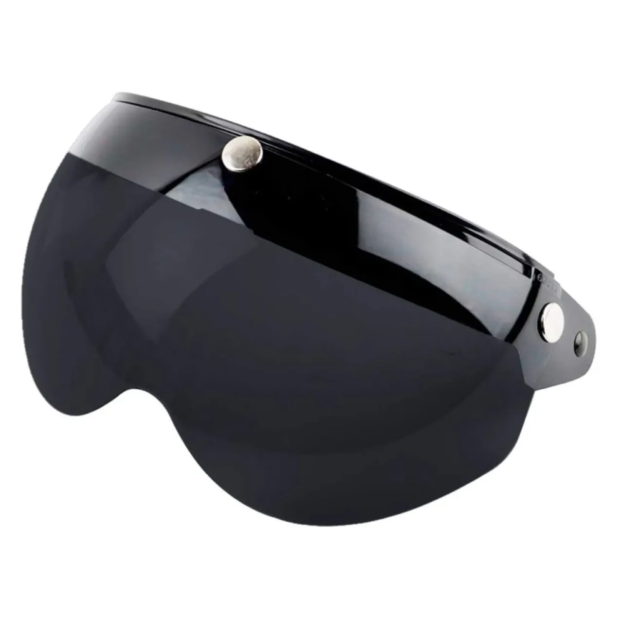 Visiera 3 Bottoni Universale Flip-up Occhiale Fume'