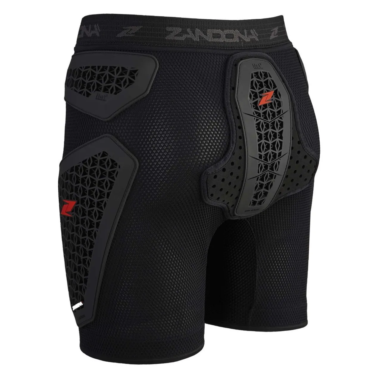 Zandona Netcube Shorts Pantaloncini Protezioni Nero
