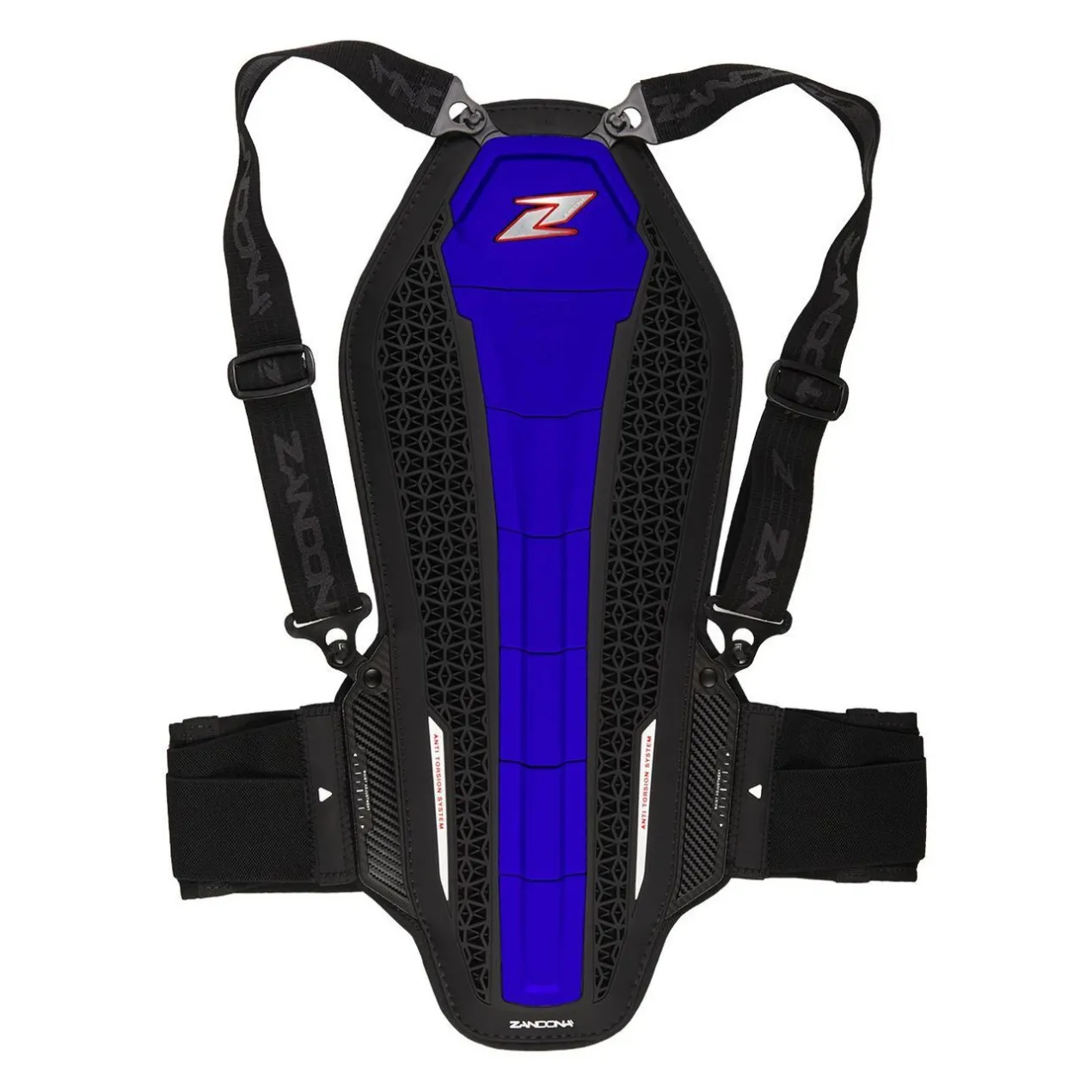 Zandona Protezione Schiena 1307 Hybrid Back Pro X7 Cm 168/177 Blu