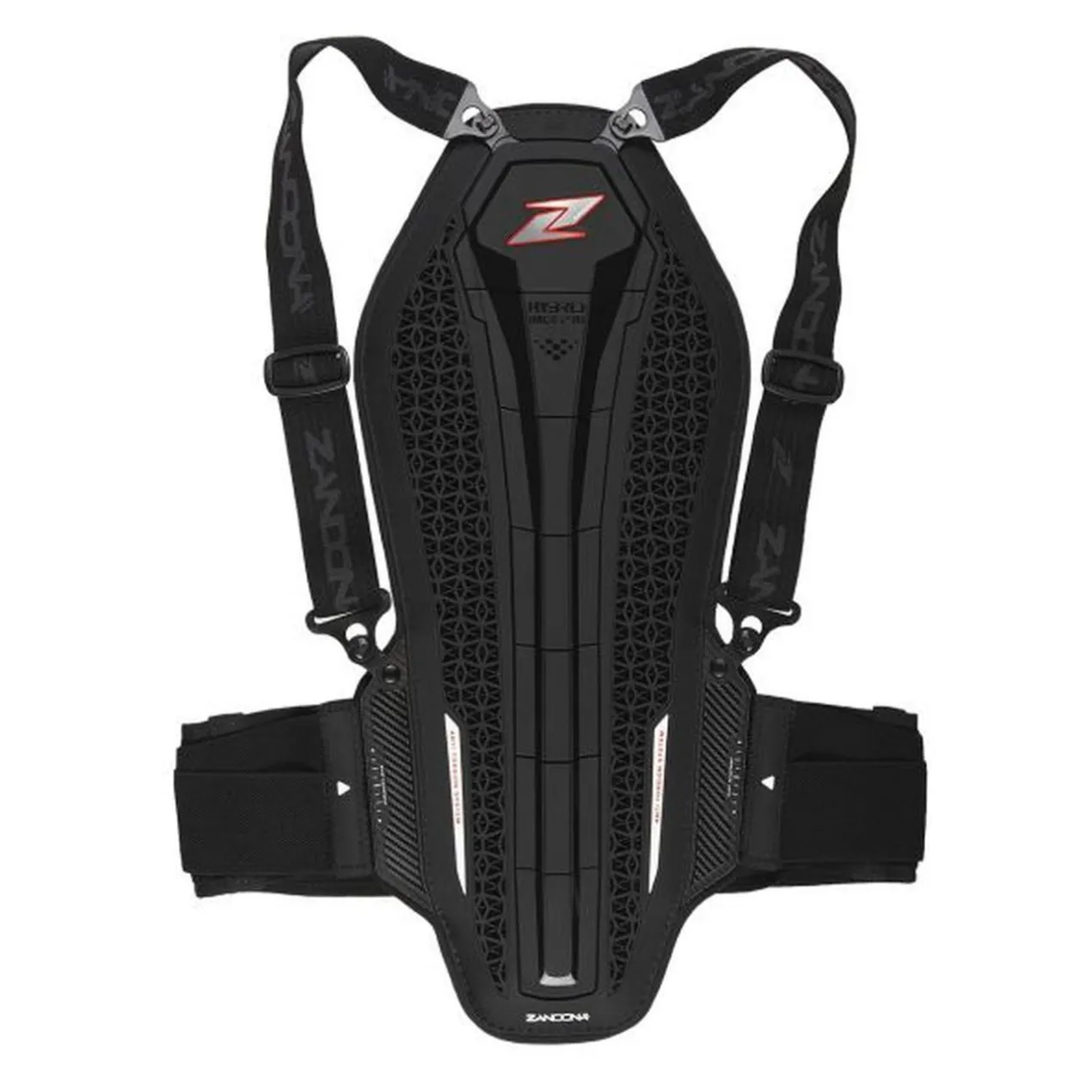 Zandona Protezione Schiena 1307 Hybrid Back Pro X7 Cm 168/177 Nero