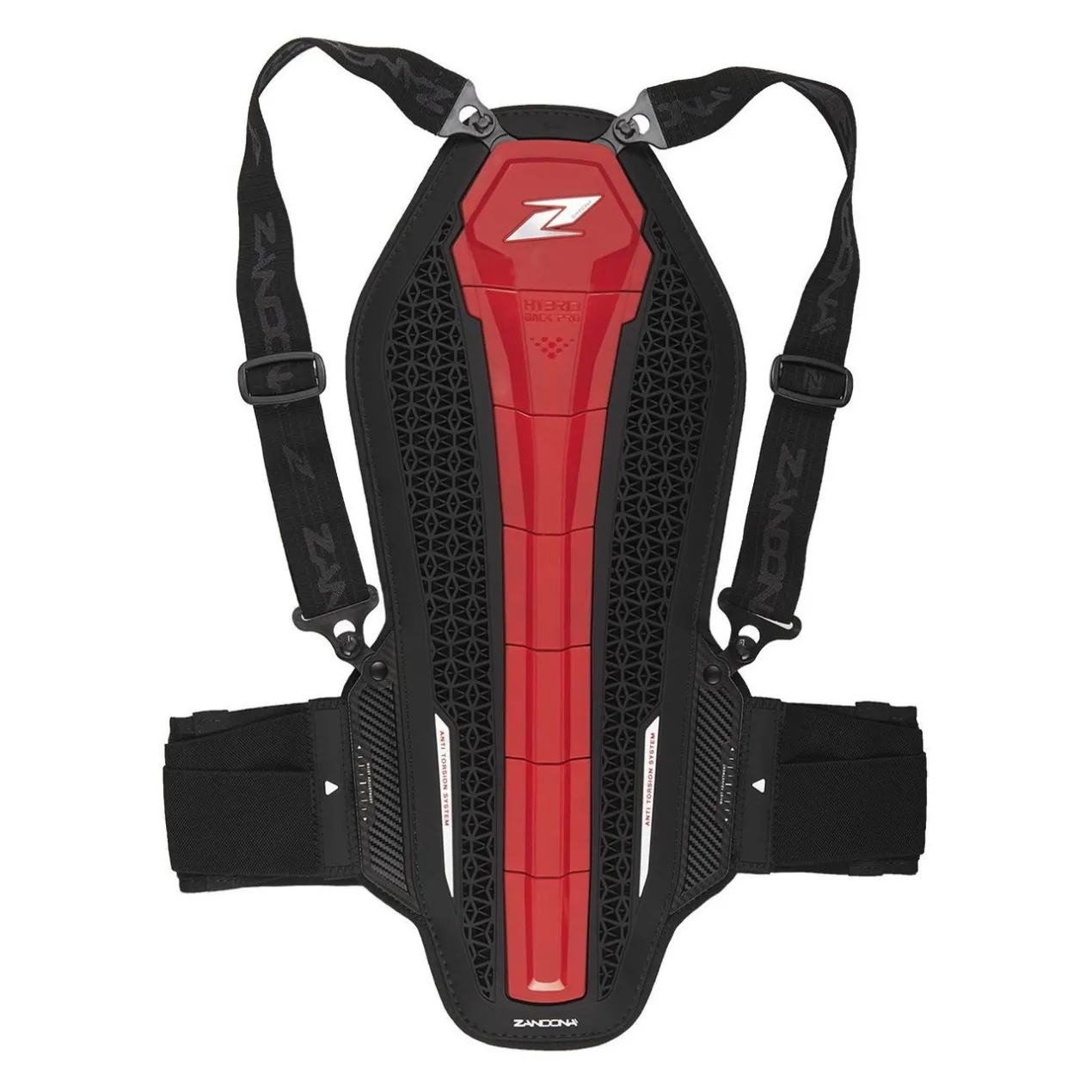 Zandona Protezione Schiena 1307 Hybrid Back Pro X7 Cm 168/177 Rosso