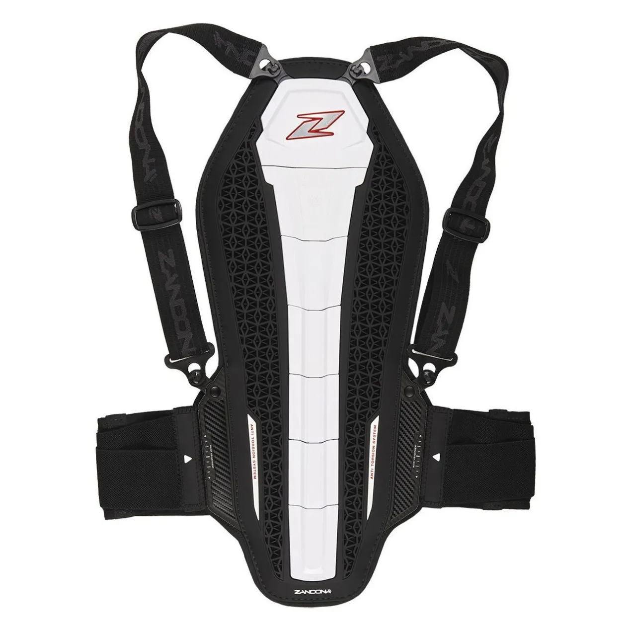 Zandona Protezione Schiena 1307 Hybrid Back Pro X7 Cm 168/177 Bianco