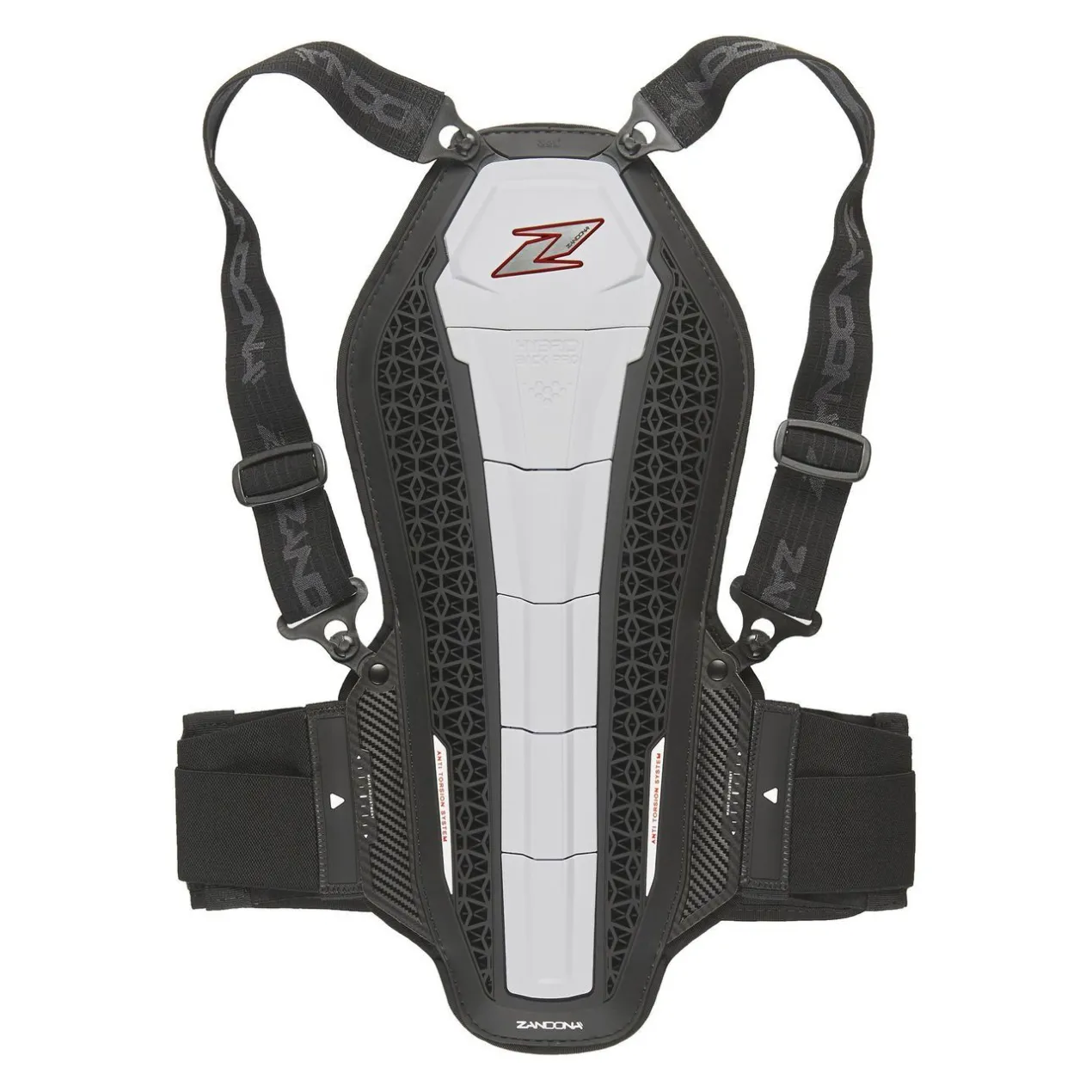 Zandona Protezione Schiena 1306 Hybrid Back Pro X6 Cm 158/167 Bianco